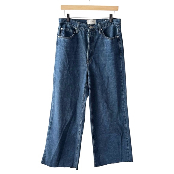 FRAME Le Low Baggy Wide Leg Jeans | 27 - Picture 3 of 12